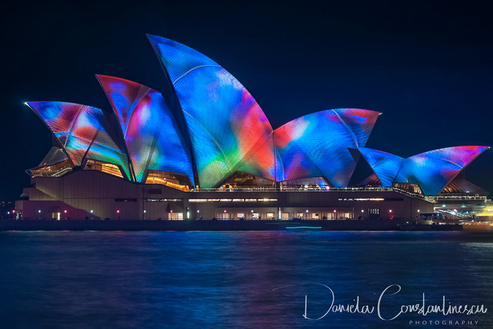 Vivid Sydney 2017 Colorful Projections on our Opera